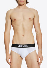 Versace Logo Band Briefs 1020540 1A14783-1W000