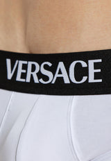 Versace Logo Waistband Briefs - Set of 3