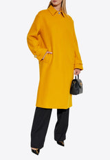 Versace Medusa-Head Felted Wool Coat