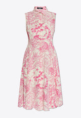 Versace Underwater Barocco Shirt Dress