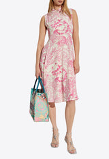 Versace Underwater Barocco Shirt Dress