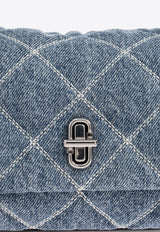Marc Jacobs Mini Quilted Denim Dual Shoulder Bag