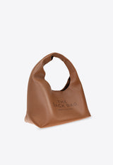 Marc Jacobs Medium Sack Grained Leather Hobo Bag