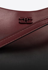 GANNI Handbag `Bou Small` Burgundy A6756 5894-730