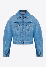 Cropped Denim Jacket