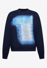Printed Wool Sweater