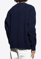 Printed Wool Sweater