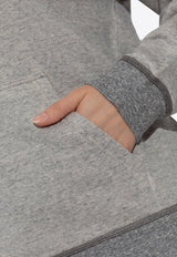 Chloé Logo Print Oversized Hooded Sweatshirt