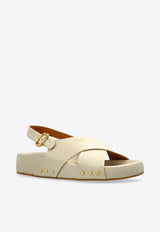 Chloé Mae Crisscross Slingback Sandals