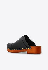 Chloé Jeannette 40 Leather Clog Mules
