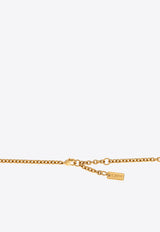 Chloé Charms Brass Necklace