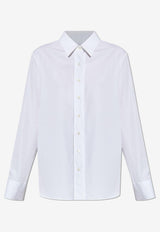 Givenchy Logo Embroidered Long-Sleeved Shirt