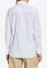 Givenchy Logo Embroidered Long-Sleeved Shirt