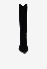 Gianvito Rossi Waylon 45 Suede Knee-High Boots