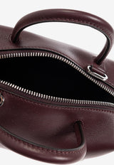 Max Mara Small Holdall Leather Top Handle Bag