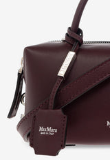 Max Mara Small Holdall Leather Top Handle Bag