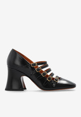 Chloé Janis 80 Calf Leather Pumps