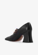 Chloé Janis 80 Calf Leather Pumps