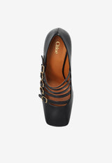 Chloé Janis 80 Calf Leather Pumps