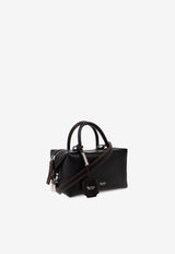 Max Mara Small Holdall Leather Top Handle Bag