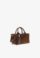 Max Mara Small Holdall Leather Top Handle Bag