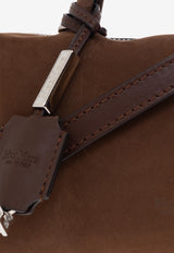 Max Mara Small Holdall Leather Top Handle Bag