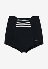 Adidas Originals Logo shorts Black JW7318 0-BLACK