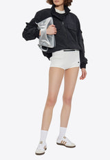 Adidas Originals High-Rise Ribbed Boy Shorts