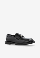Moschino Signature Leather Loafers