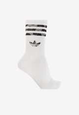Adidas Originals Leopard Crew Socks - Set of 2