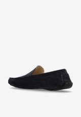 Jimmy Choo Stanly Suede Loafers STANLY DRIVER UUE-NAVY