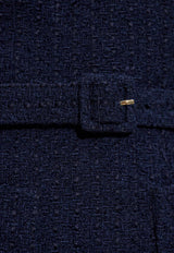 Self-Portrait Sleeveless Dress - Navy Blue PF25-034M-BL 0-BLUE