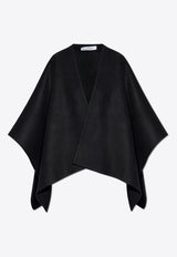 Max Mara Serra Wool and Alpaca Poncho