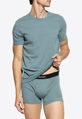 Tom Ford Basic Crewneck Undershirt Blue T4M081040 0-424