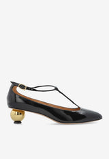 Ferragamo Tania 40 Leather Pumps