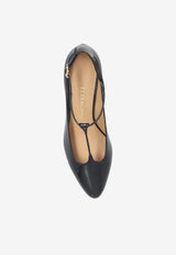 Ferragamo Tania 40 Leather Pumps