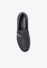 Ferragamo Brad Leather Loafers