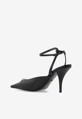 Versace La Medusa 85 Leather Pumps