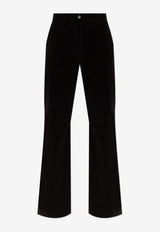 Ferragamo Corduroy Flared Pants