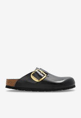 Birkenstock Boston Big Buckle Mules Black 1030904 0-AMALFI BLACK