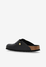 Birkenstock Boston Big Buckle Mules Black 1030904 0-AMALFI BLACK