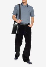Ferragamo Embroidered F Polo T-shirt