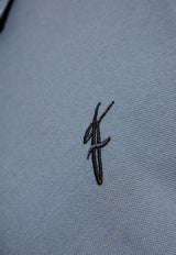 Ferragamo Embroidered F Polo T-shirt