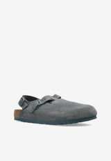 Birkenstock Tokio Suede Slingback Clogs