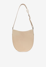 Ferragamo Medium Hobo North-South Leather Shoulder Bag