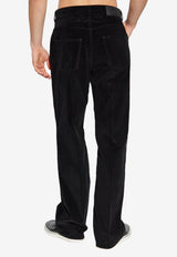 Ferragamo Straight-Leg Corduroy Pants
