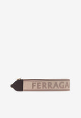 Ferragamo Medium Smile Hobo Bag in Hammered Leather