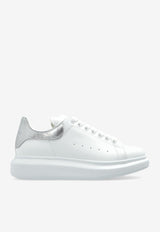 Alexander McQueen Oversized Leather Low-Top Sneakers