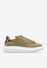 Alexander McQueen Oversized Suede Low-Top Sneakers