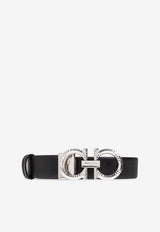 Ferragamo Double Gancini Reversible Belt